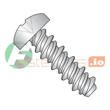 #10 (#8 Head) x 1 1/2" High Low Style Thread Forming Screws/Phillips/Pan Head / 410 Stainless Steel (Carton: 2,000 pcs)
